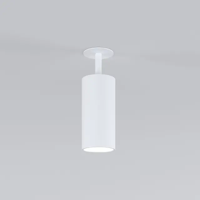 Точечный светильник Elektrostandard 25066/LED/(a058210) DIFFE — белый, ракурс 2