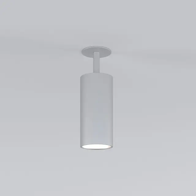 Точечный светильник Elektrostandard 25066/LED/(a058212) DIFFE — серебряный, ракурс 2