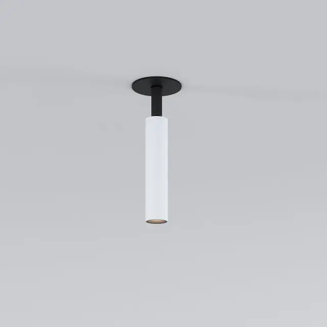 Точечный светильник Elektrostandard 25027/LED/(a058216) DIFFE — черный, ракурс 2