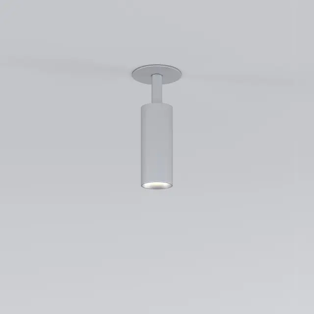 Точечный светильник Elektrostandard 25039/LED/(a058219) DIFFE — серебряный, ракурс 2