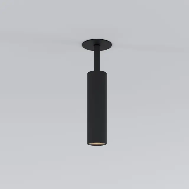 Точечный светильник Elektrostandard 25040/LED/(a058226) DIFFE — черный, ракурс 2