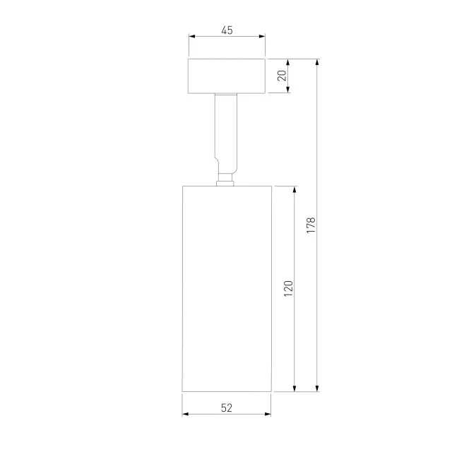Точечный светильник Elektrostandard 85252/01/(a058247) DIFFE — серебряный, ракурс 3