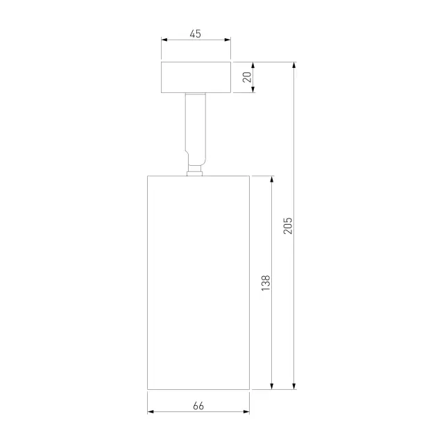 Точечный светильник Elektrostandard 85266/01/(a058249) DIFFE — белый, ракурс 3