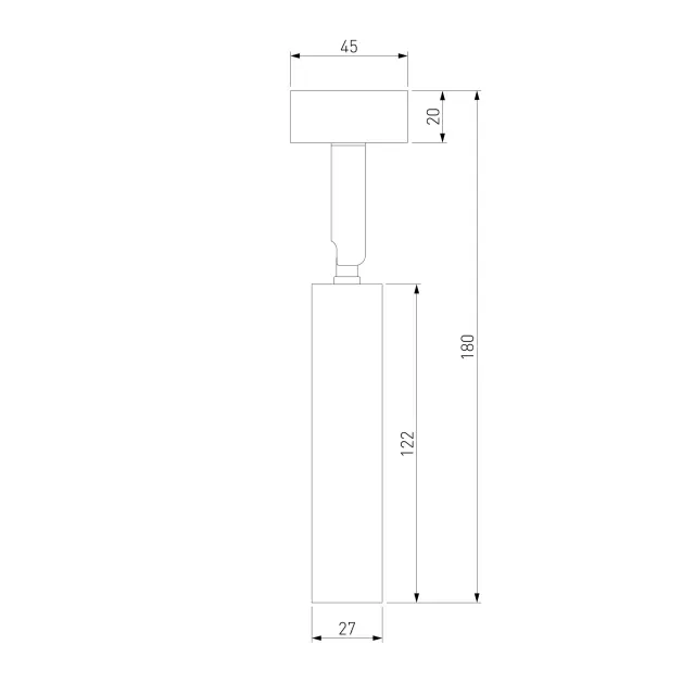 Точечный светильник Elektrostandard 85268/01/(a058257) DIFFE — белый, ракурс 3