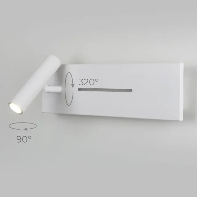 Бра Elektrostandard MRL LED 1117 белый/(a058494) TUO, ракурс 2
