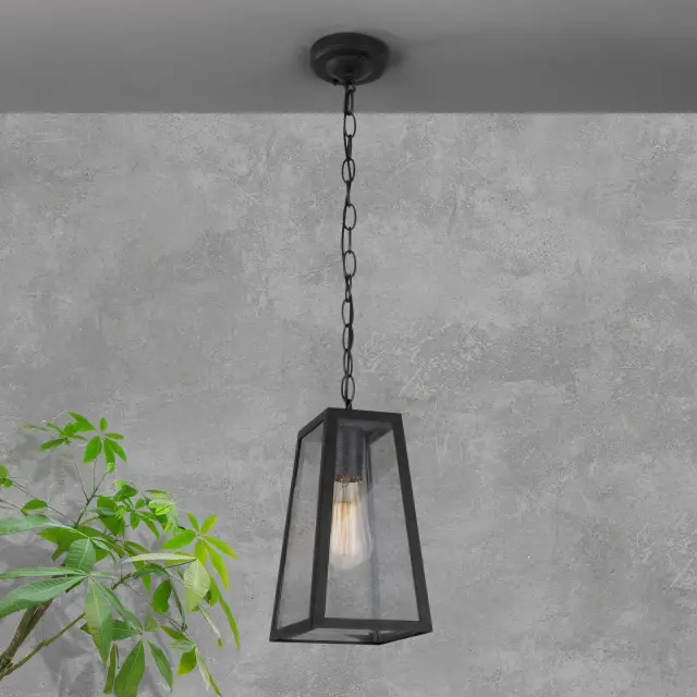 Уличный светильник Elektrostandard 35152/H/(a058805) GERMES — черный, ракурс 3