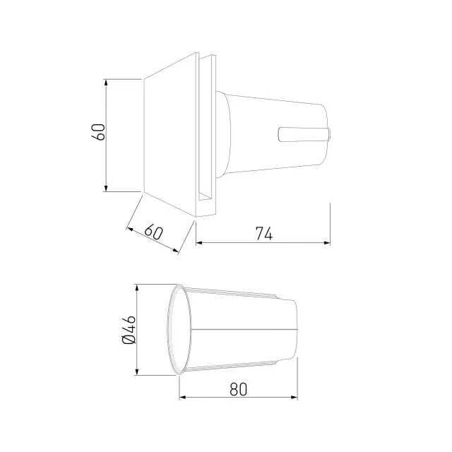 Встраиваемый в стену светильник Elektrostandard MRL LED 1120 черный/(a058912) STEP, ракурс 4