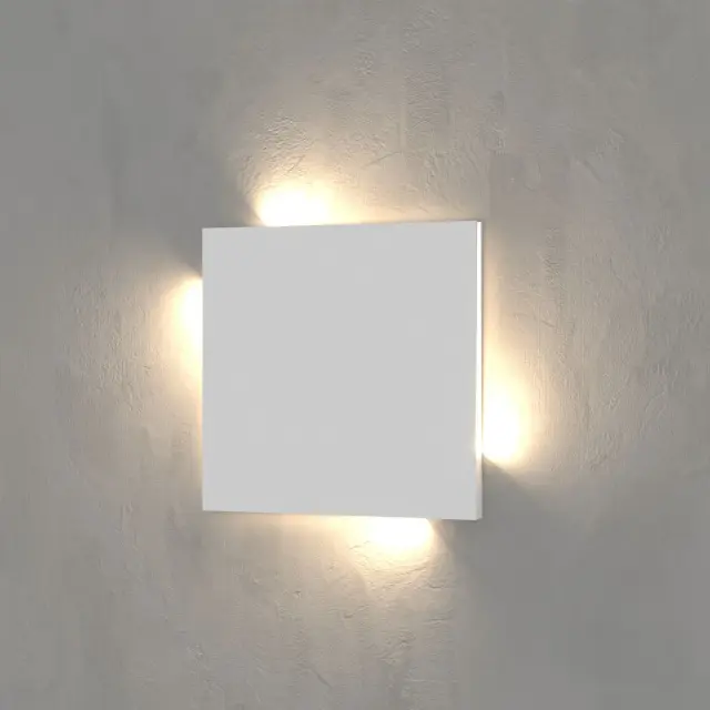 Встраиваемый в стену светильник Elektrostandard MRL LED 1120 белый/(a058914) STEP, ракурс 2