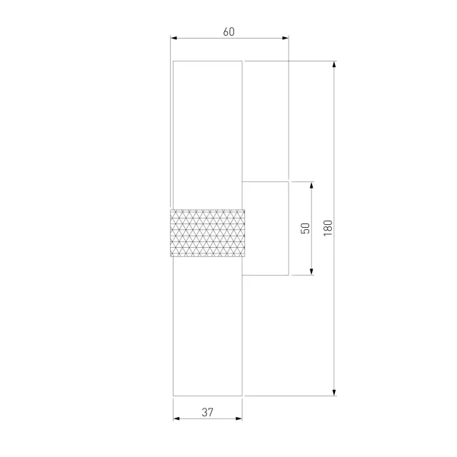 Бра Elektrostandard Steel 40119/LED черный/(a058978) STEEL, ракурс 4