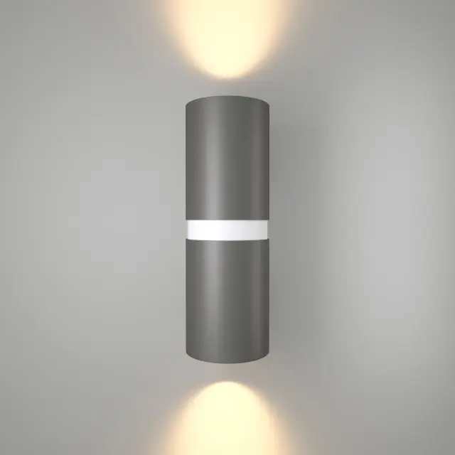 Уличный светильник Elektrostandard 35124/U серый/белый/(a060098) LIBERTY LED