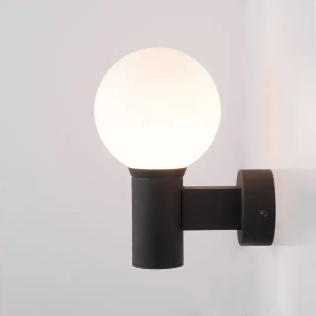 Уличный светильник Elektrostandard 35126/D черный/(a060122) SFERA, ракурс 2