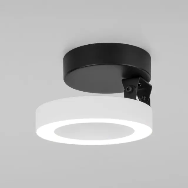 Точечный светильник Elektrostandard 25105/LED/(a060166) SPILA — черный, ракурс 3
