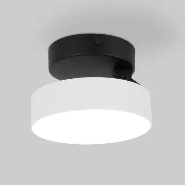 Точечный светильник Elektrostandard 25135/LED/(a060188) PILA — черный, ракурс 3