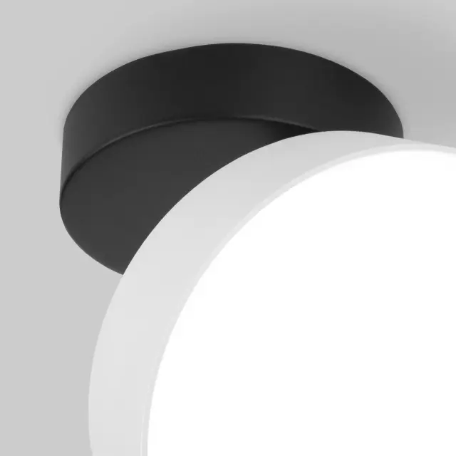 Точечный светильник Elektrostandard 25135/LED/(a060188) PILA — черный, ракурс 4