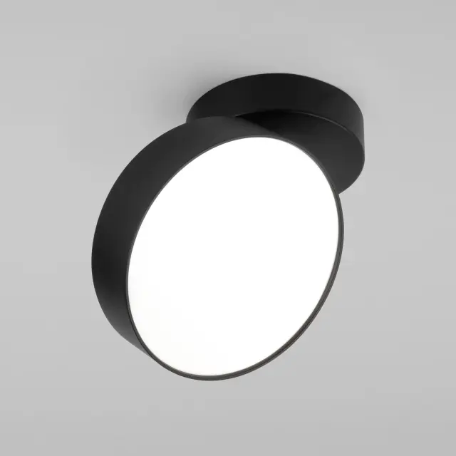 Точечный светильник Elektrostandard 25135/LED/(a060189) PILA — черный, ракурс 3