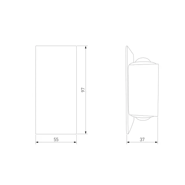 Уличный светильник Elektrostandard 35154/D черный/(a060883) MINI LIGHT, ракурс 4