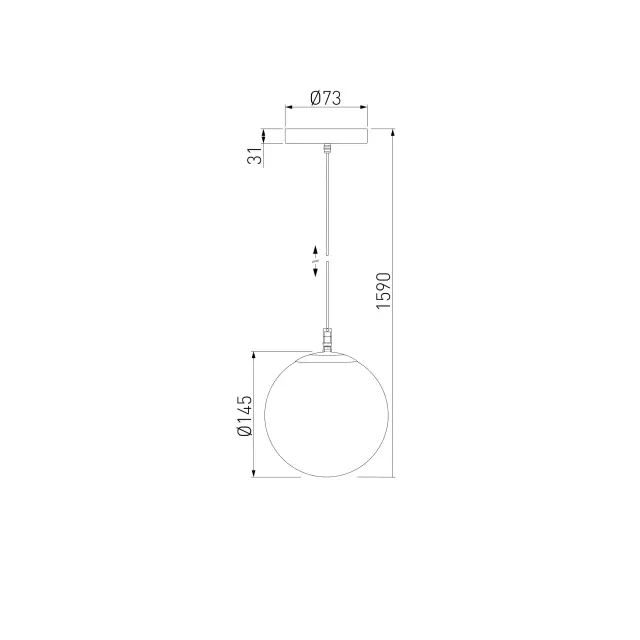 Уличный светильник Elektrostandard 35158/H черный/(a061032) SFERA, ракурс 5