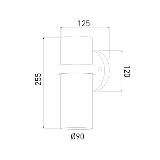Уличный светильник Elektrostandard 35000/D черный/(a061037) GRIN, ракурс 4