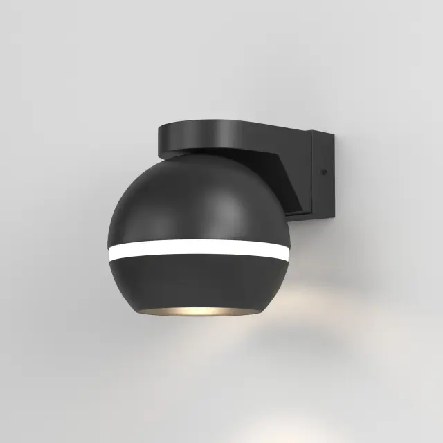 Бра Elektrostandard MRL 1026/(a061045) COSMO — черный, ракурс 3