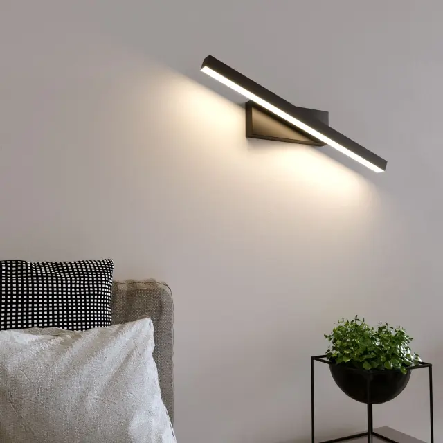 Подсветка для картин/зеркал Elektrostandard 40121/LED черный/(a061222) RINO, ракурс 3