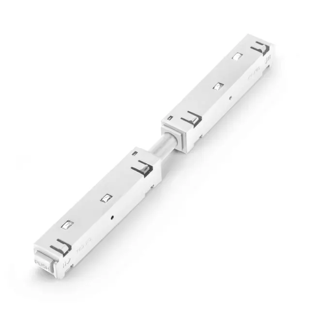 Slim Magnetic Прямой коннектор и планка белый (1 шт.) 85096/00, ракурс 2