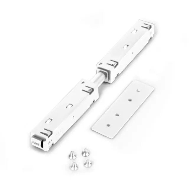 Slim Magnetic Прямой коннектор и планка белый (1 шт.) 85096/00, ракурс 3