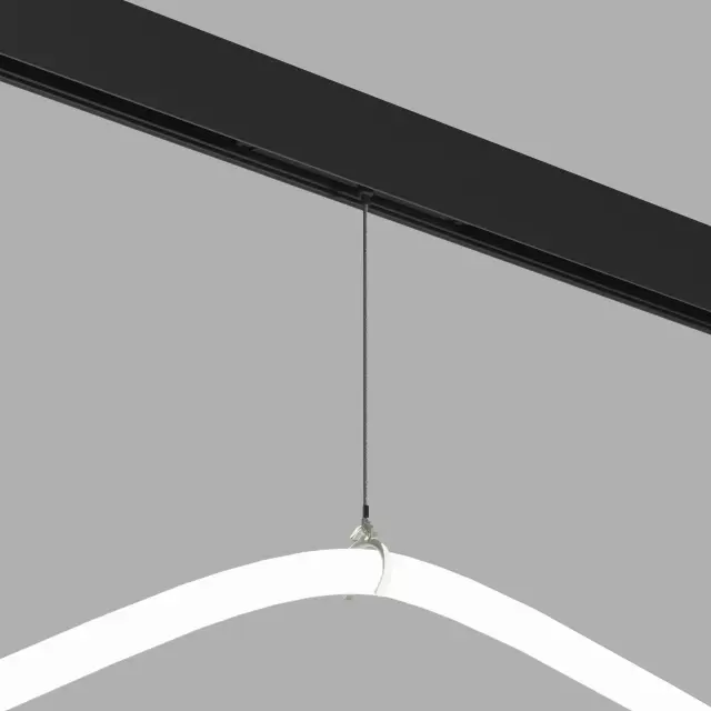 Slim Magnetic Коннектор для шинопровода черный Full light 85102/00, ракурс 3