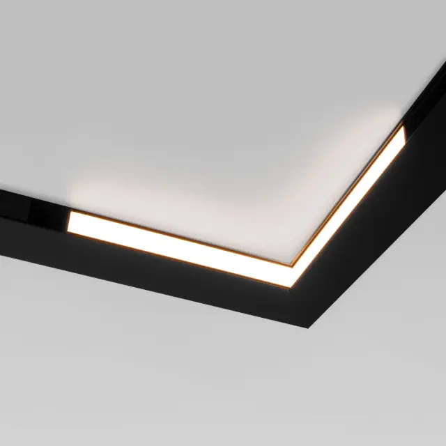 Slim Magnetic L03 Трековый светильник 24W 4200K Link черный 85029/01, ракурс 2