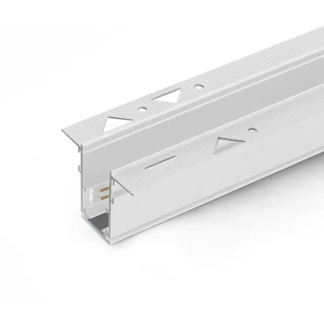 Slim Magnetic Шинопровод встраиваемый белый (3м) 85128/00, ракурс 2