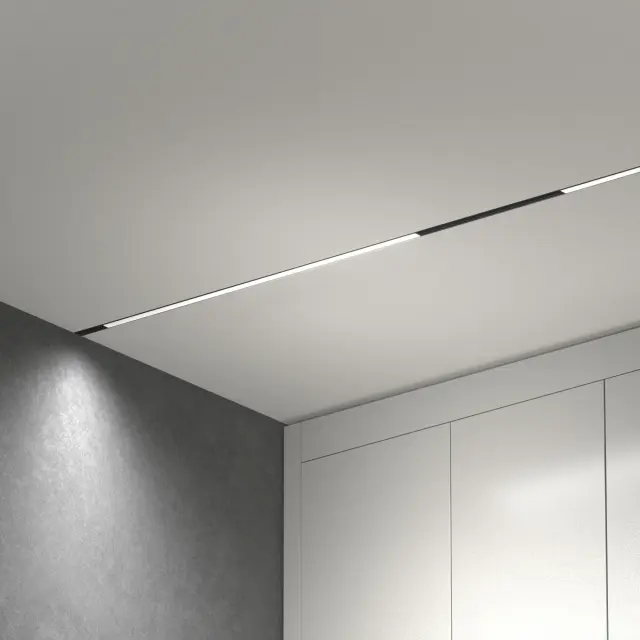 Slim Magnetic L02 Трековый светильник 30W 4200K черный 85034/01, ракурс 4