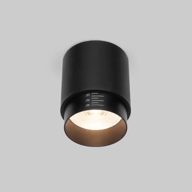 Точечный светильник Elektrostandard 25032/LED 10W 4200K чёрный/(a062384) CORS — черный