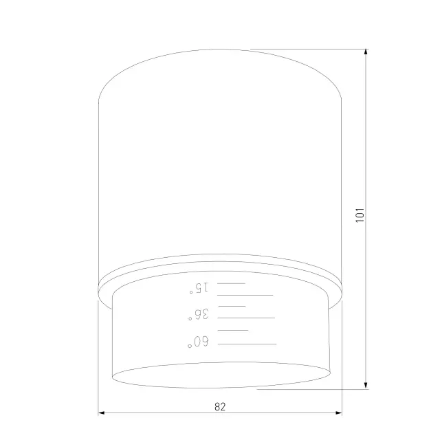 Точечный светильник Elektrostandard 25032/LED 10W 4200K белый/(a062385) CORS, ракурс 5