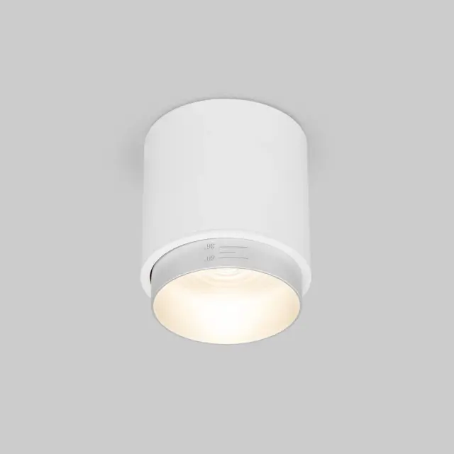 Точечный светильник Elektrostandard 25032/LED 10W 4200K белый/серебро/(a062387) CORS