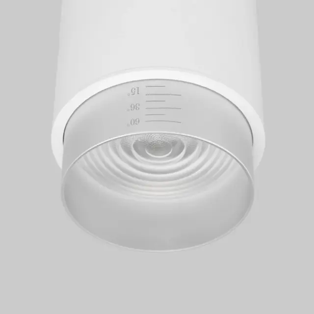 Точечный светильник Elektrostandard 25032/LED 10W 4200K белый/серебро/(a062387) CORS, ракурс 2