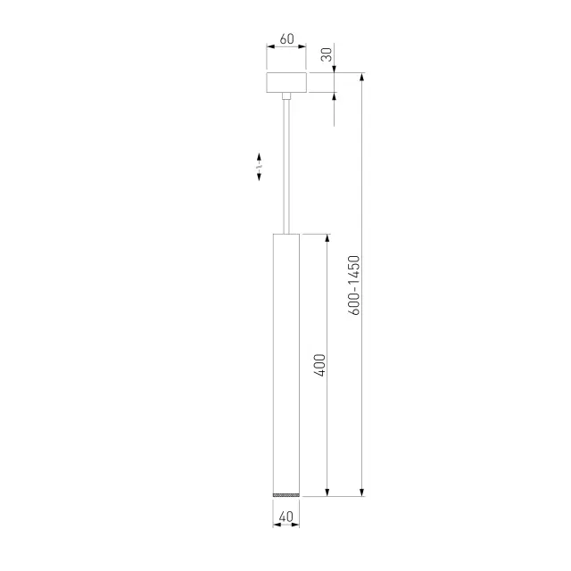 Светильник Elektrostandard 50245 LED/(a062425) LEAD — черный, ракурс 3
