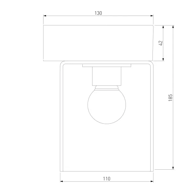 Уличный светильник Elektrostandard 35085/D черный/(a062520) ATRANI, ракурс 5