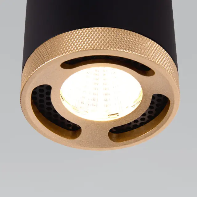Точечный светильник Elektrostandard 25033/LED/(a062522) LEAD — черный, ракурс 2