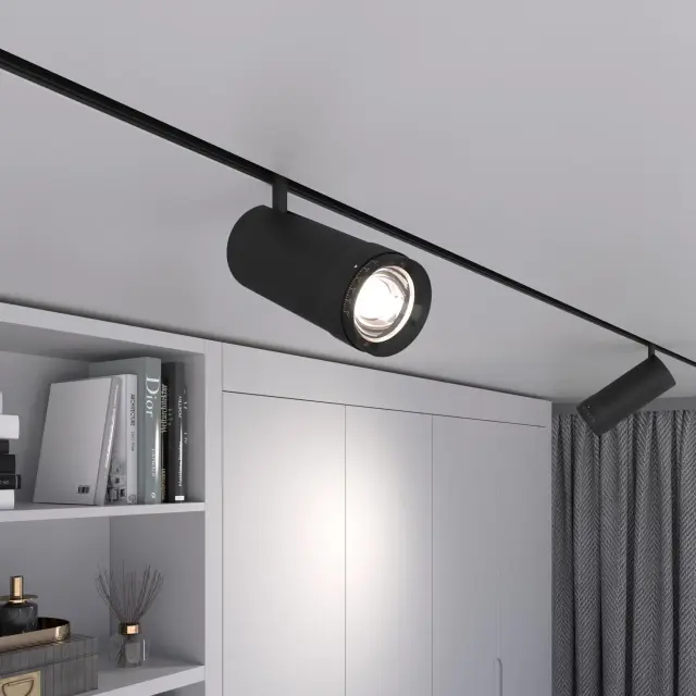 Slim Magnetic Трековый светильник 12W 4200K Modify черный 85042/01, ракурс 4