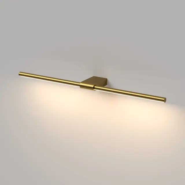 Подсветка для картин/зеркал Elektrostandard 40125/LED/(a062893) LUAR — латунь, ракурс 2