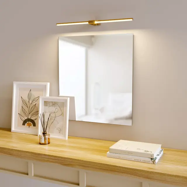 Подсветка для картин/зеркал Elektrostandard 40125/LED/(a062893) LUAR — латунь, ракурс 6