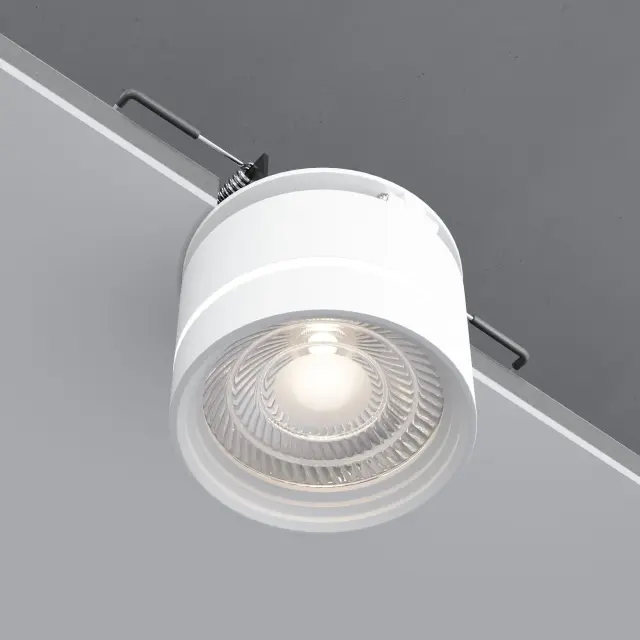 Точечный светильник Elektrostandard 25035/LED/(a062933) STARK — белый, ракурс 3