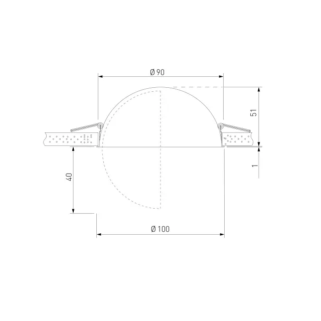 Точечный светильник Elektrostandard 25083/LED/(a062942) SLIDE — черный, ракурс 6