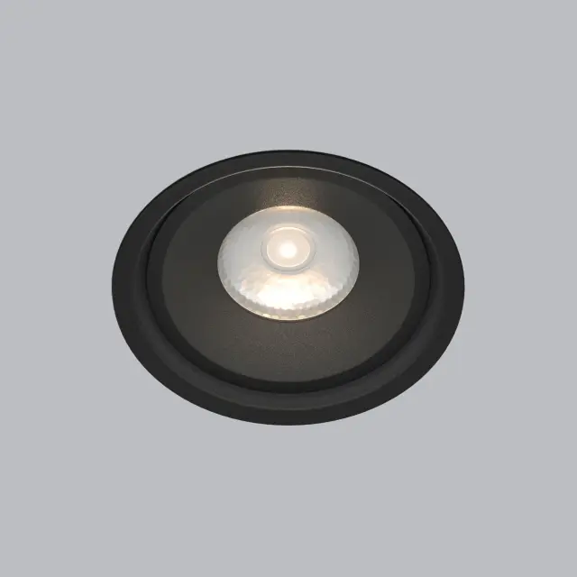 Точечный светильник Elektrostandard 25083/LED/(a062944) SLIDE — черный, ракурс 2