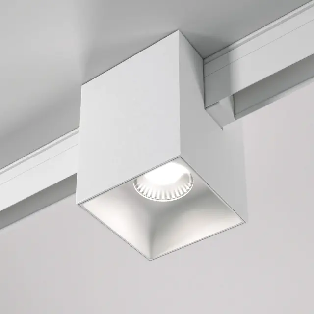 Slim Magnetic Трековый светильник 12W 4200K Solo белый 85055/01