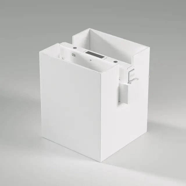 Slim Magnetic Трековый светильник 12W 4200K Solo белый 85055/01, ракурс 3