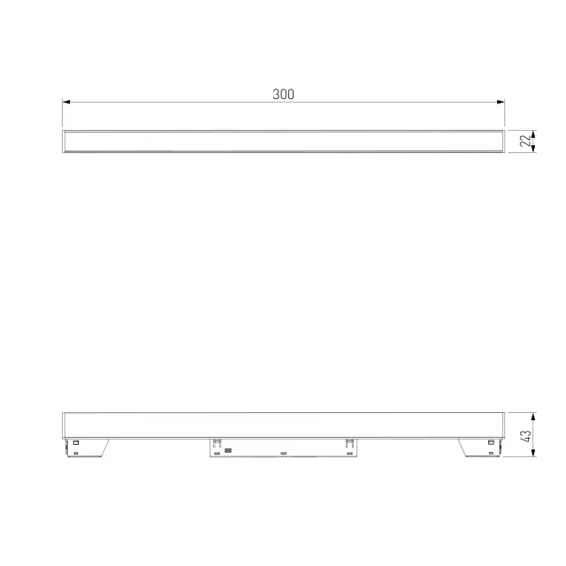 Умный трековый светильник 10W 2700-6500K Dim L01 Slim Magnetic 85076/01 — черный, ракурс 7