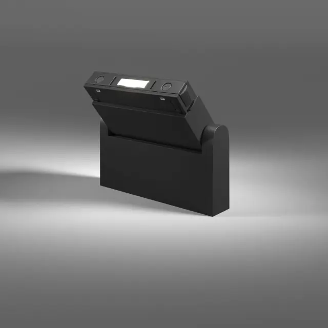 Умный трековый светильник 6W 2700-6500K Dim Kos Slim Magnetic 85081/01 — черный, ракурс 4