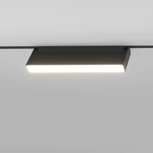 Slim Magnetic Трековый светильник 12W 4200K Kos чёрный 85085/01 — черный