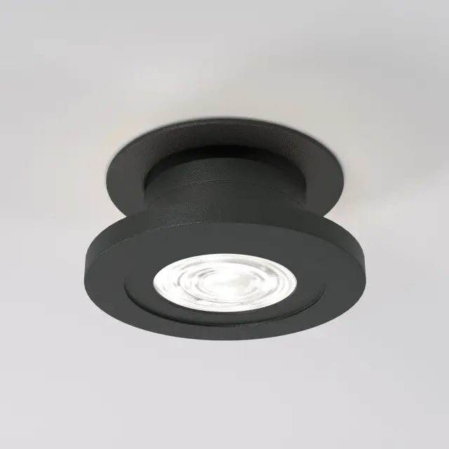 Точечный светильник Elektrostandard 25084/LED/(a063675) SURF — черный, ракурс 2