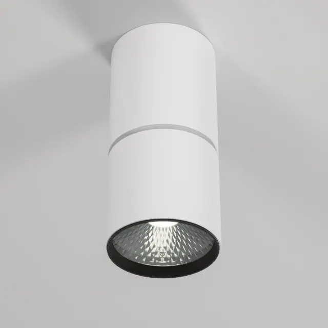Точечный светильник Elektrostandard 25042/LED/(a063679) SENS — белый, ракурс 3